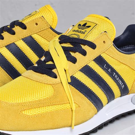 adidas la trainer yellow